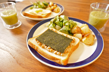 納豆トースト