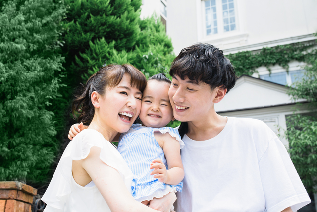 家族3人
