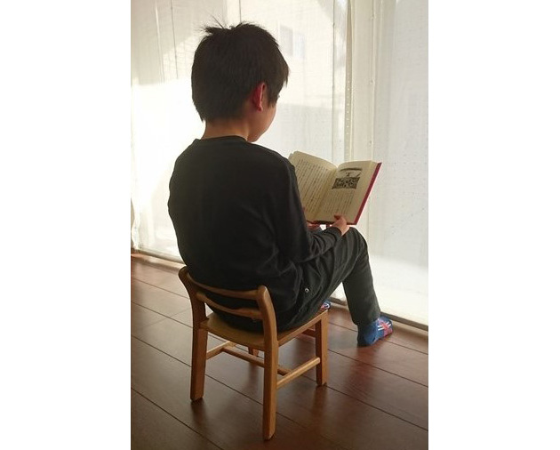 「君の椅子プロジェクト」の方々からいただいた「希望の君の椅子」