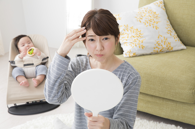 ◆悩み3位:髪の毛の変化