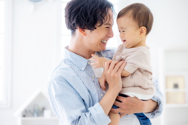 楽しみながら父親を「する」